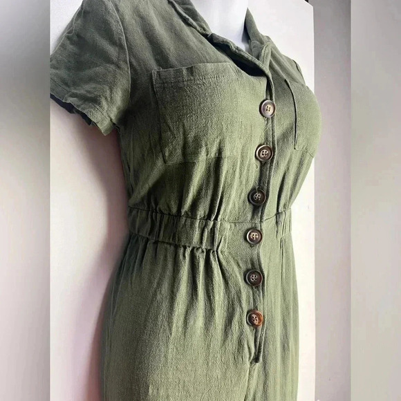 Rebellion Again Army Green Jumper - Picture 4 of 8